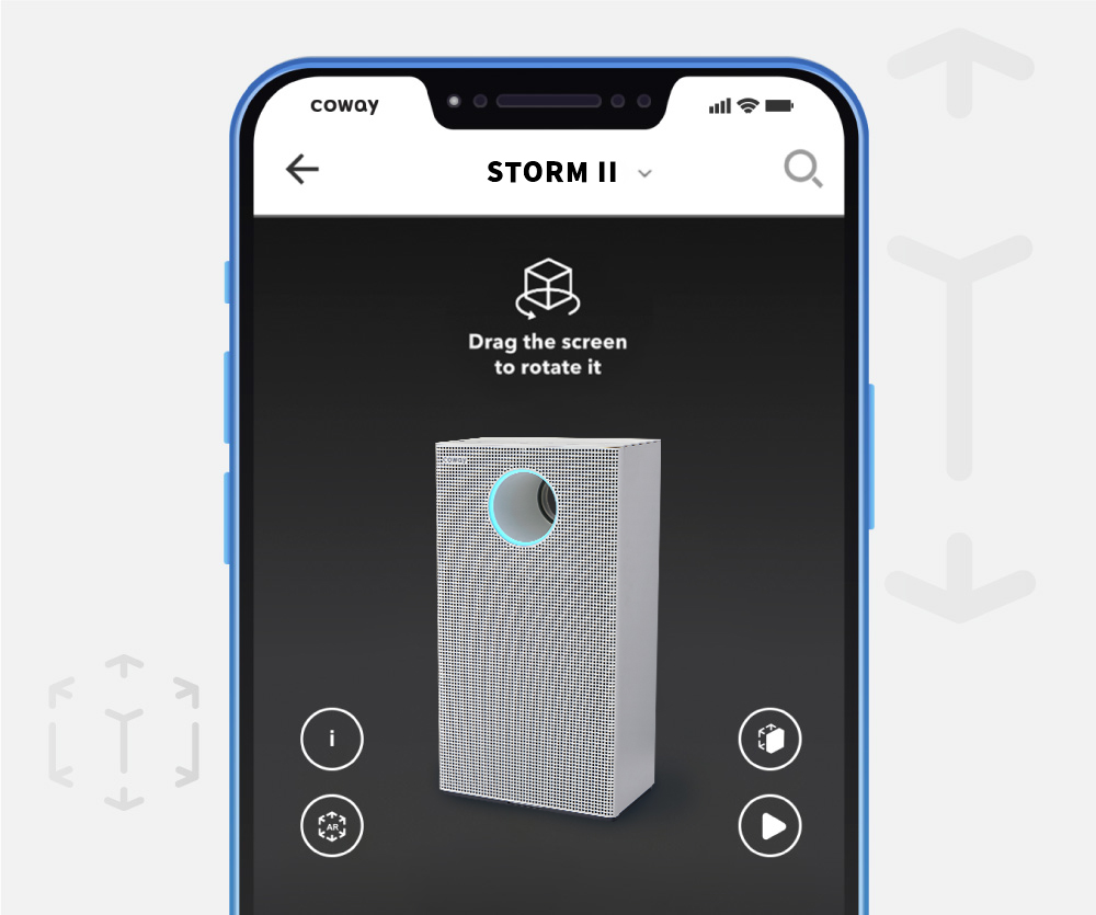 Coway AR - Mobile Application