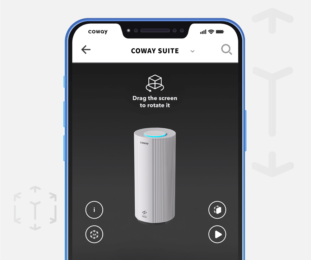 Coway AR - Mobile Application