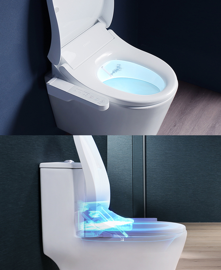 NEW Coway Bateri Bidet: Fully Battery-Operated Bidet | Smart Toilet Bidet