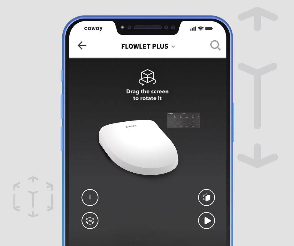 Coway AR - Mobile Application
