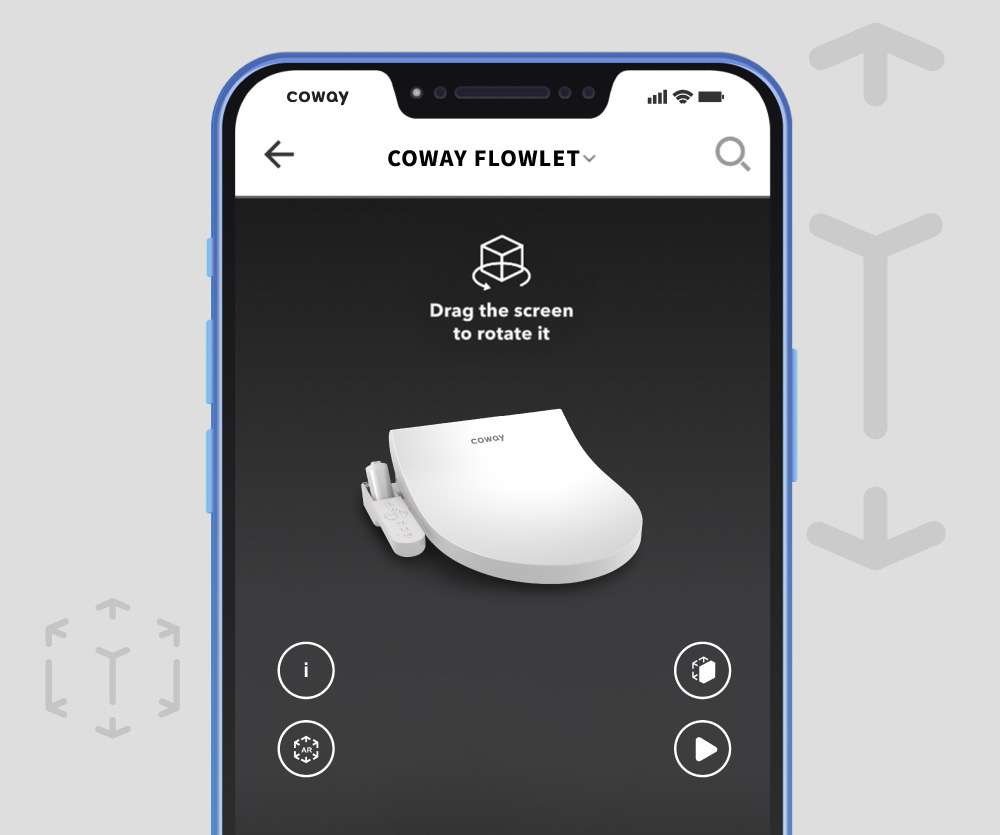 Coway AR - Mobile Application