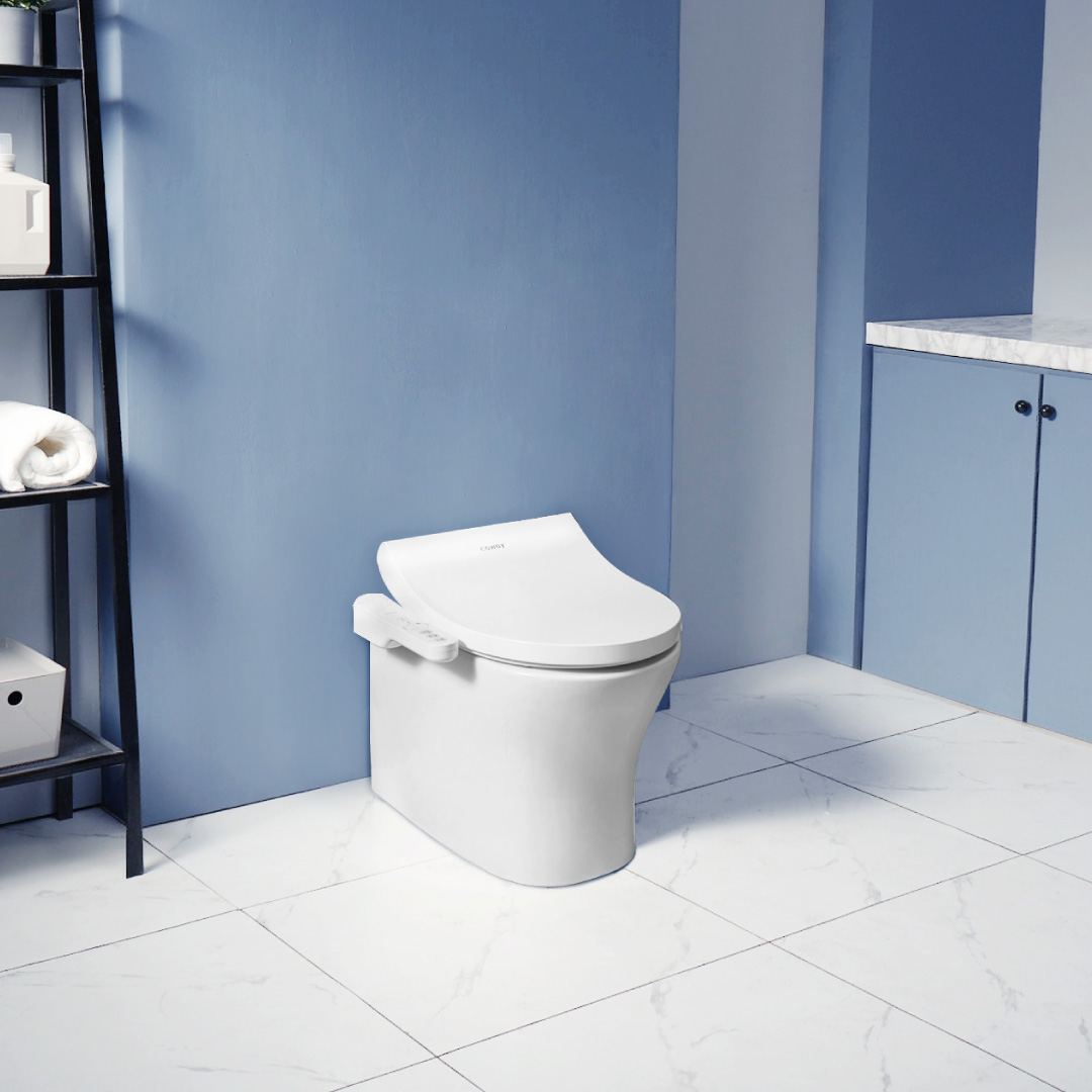 Coway Flowlet Battery Bidet - Keep Bathroom Floors Drier To Maintain Better Hygiene 