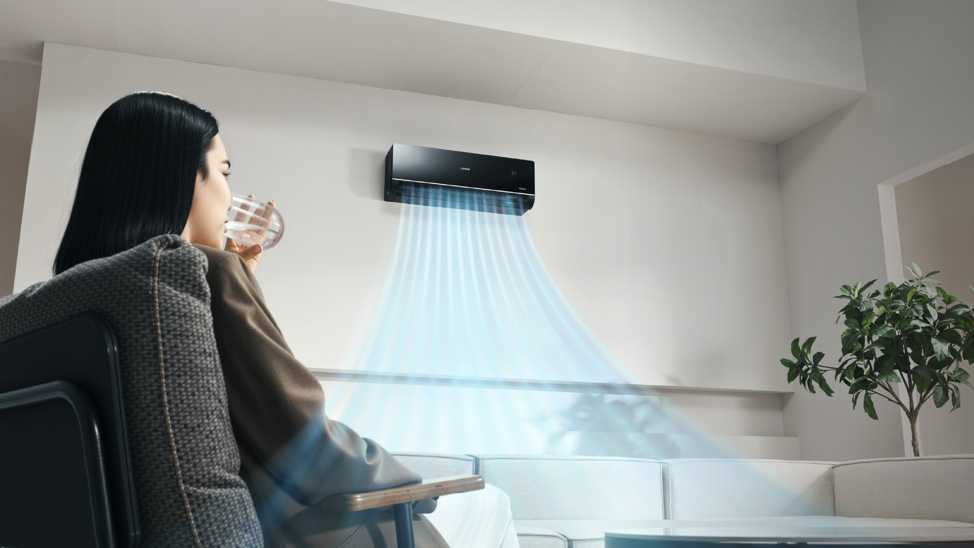 Coway P-Series Air Conditioner - Big Power, Small Price