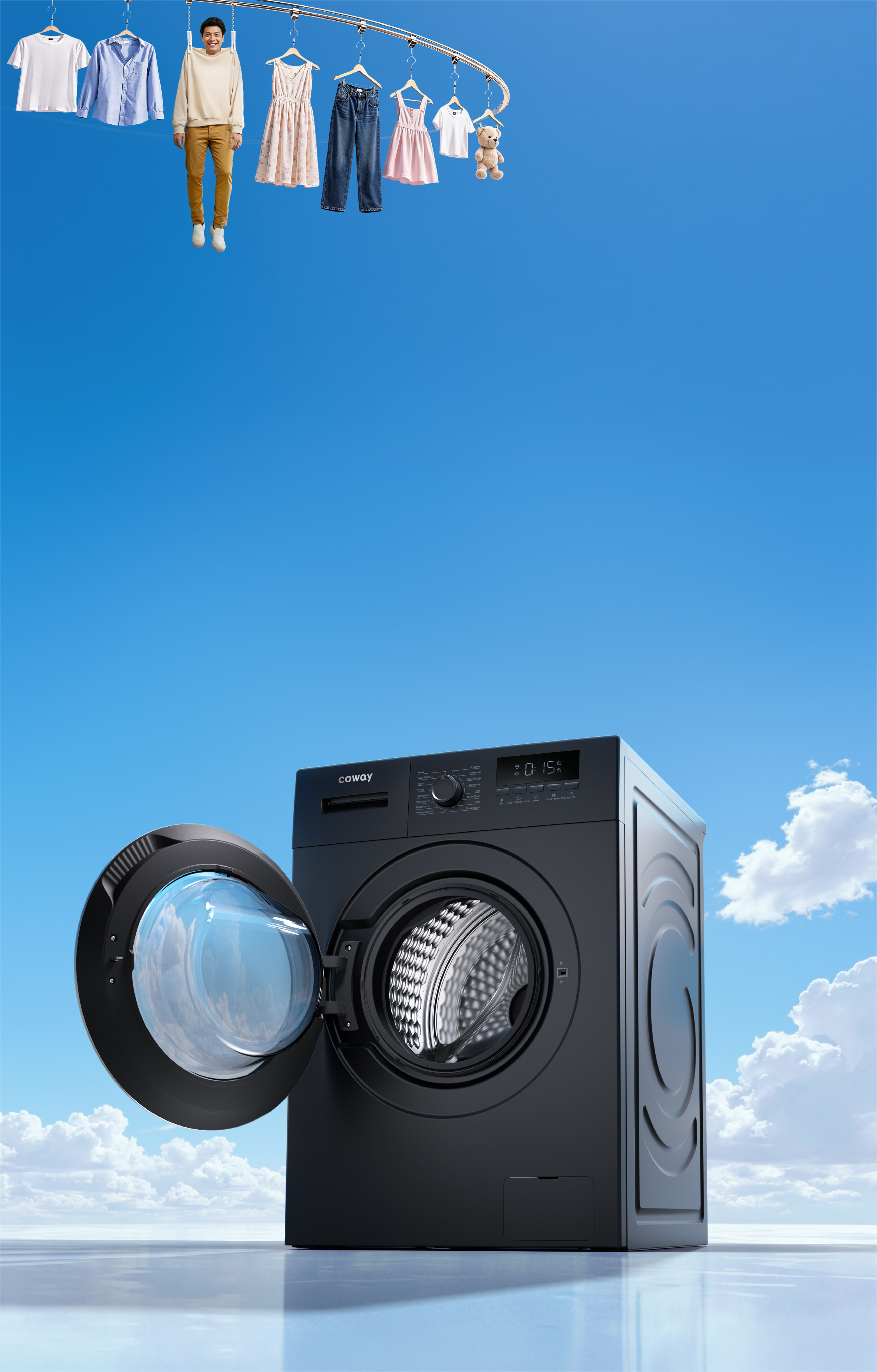 Coway Front Load Washer Mobile