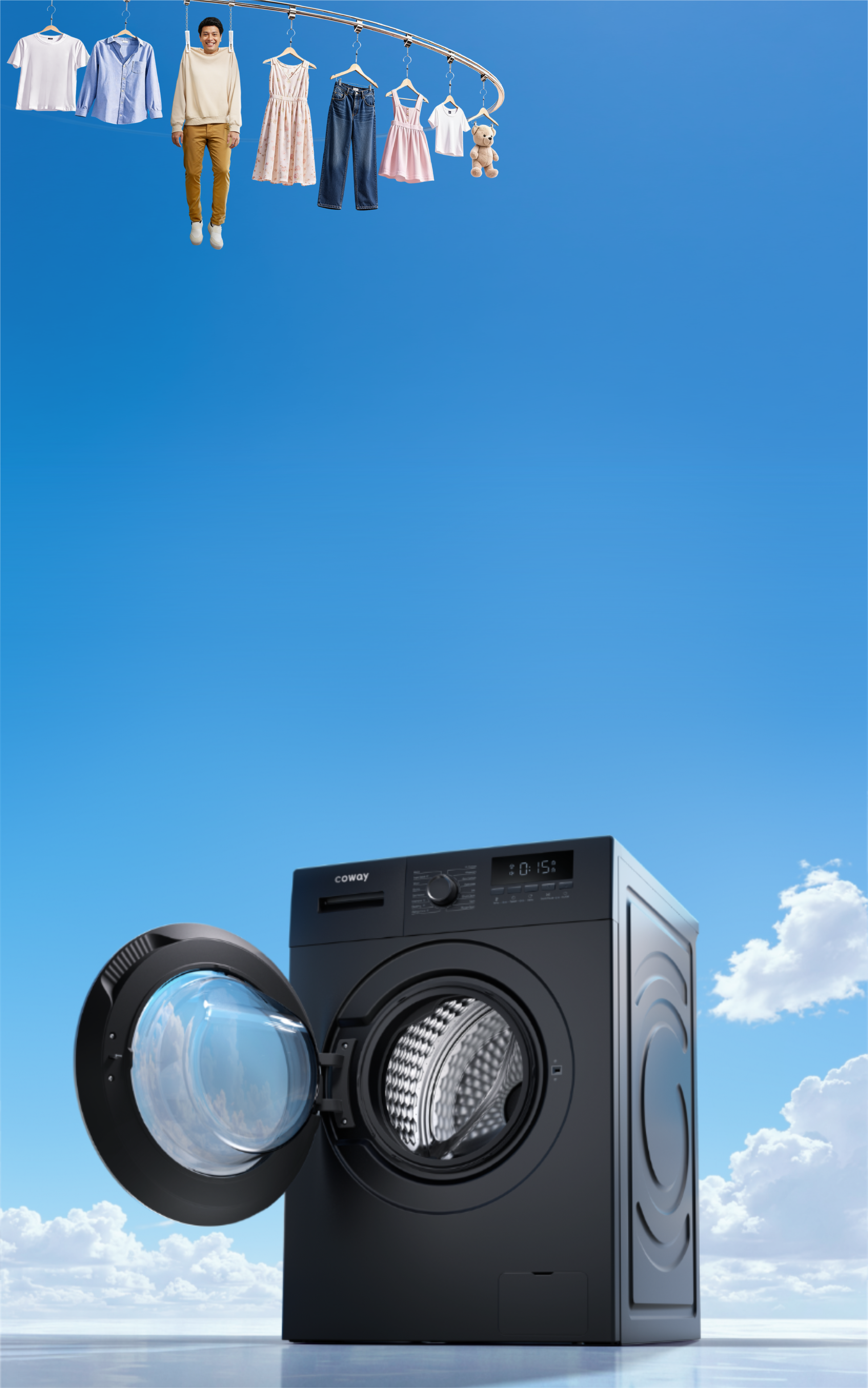Coway Front Load Washer Mobile