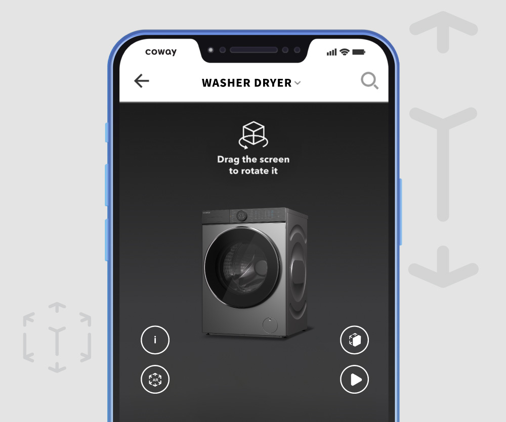 Coway AR - Mobile Application
