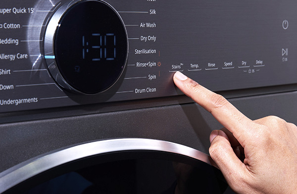 Step 1 Coway Washer Dryer Heart Services: Product Checking