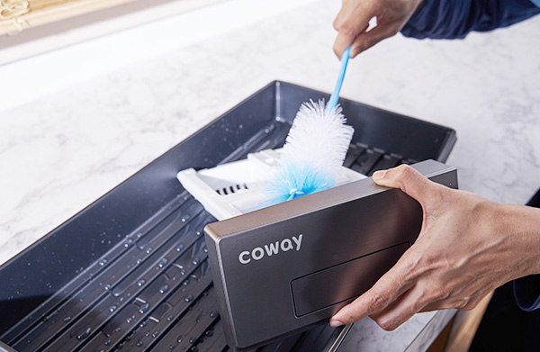 Step 4 Coway Washer Dryer Heart Services: Internal Cleaning
