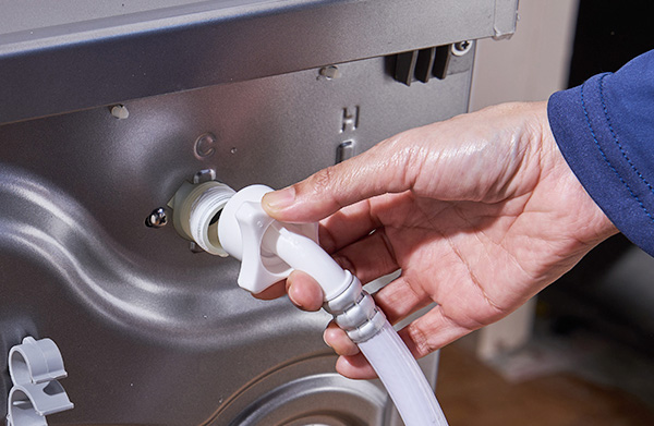 Step 5 Coway Washer Dryer Heart Services: Water Inlet Checking