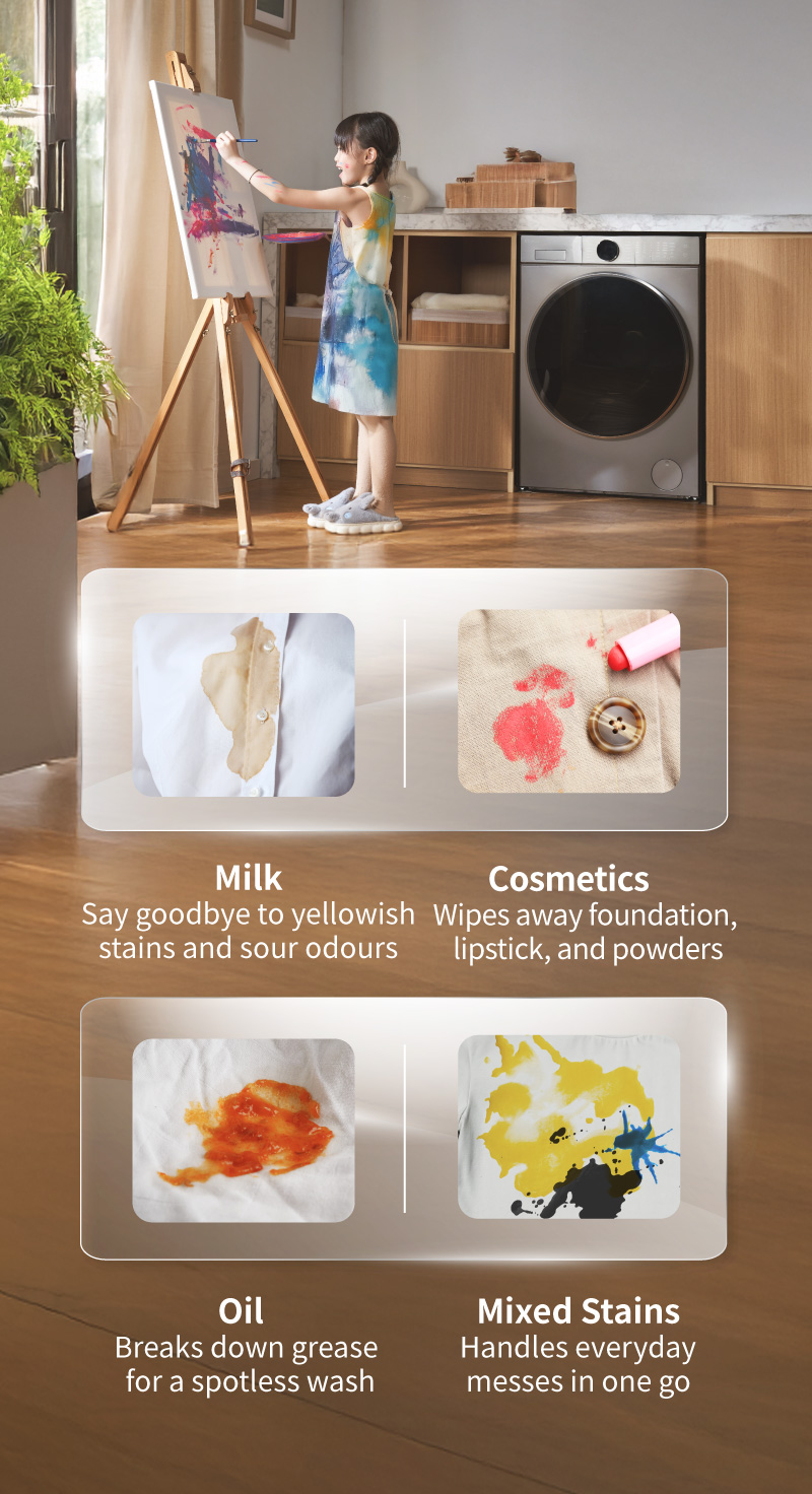 Coway Washer Dryer - Effortless Stain Removal