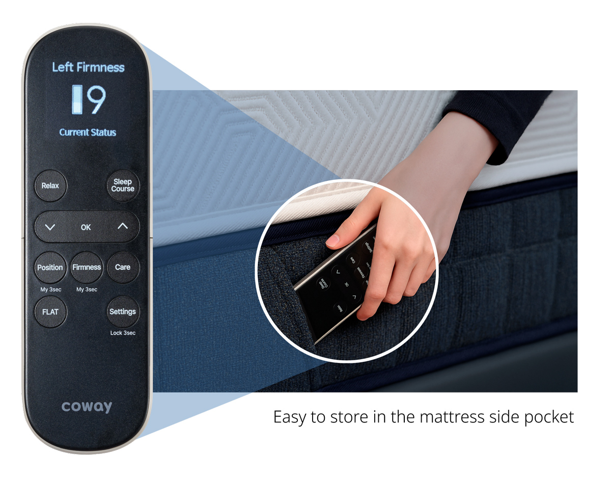 Coway Smart Mattress With Remote Control for Easy Adjustments