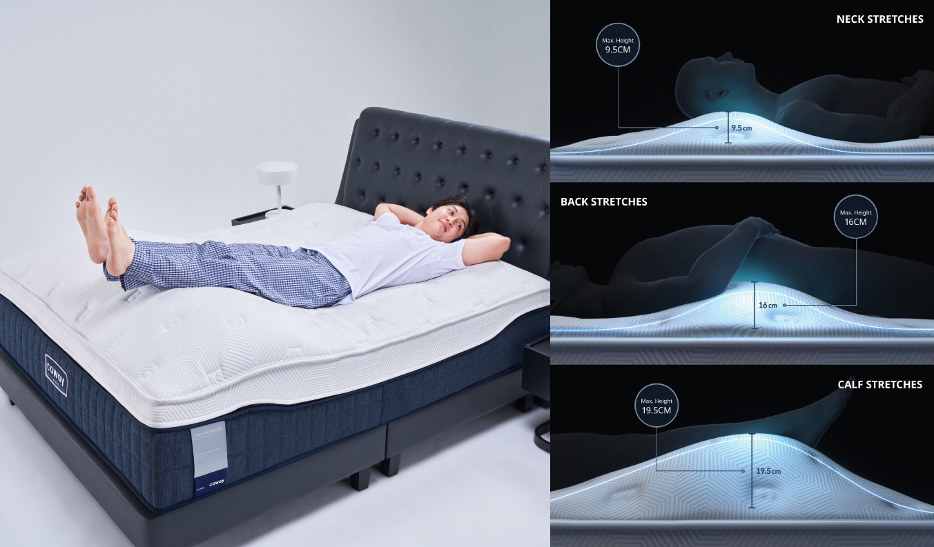 Coway Smart Mattress With Smart Posture Control for Optimal Support