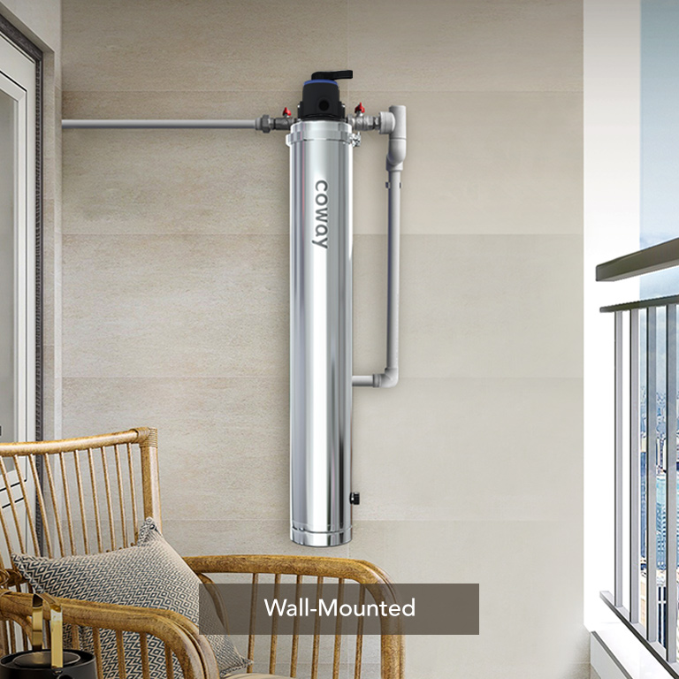 Coway Bamboo Plus - Wall Mounted Installation