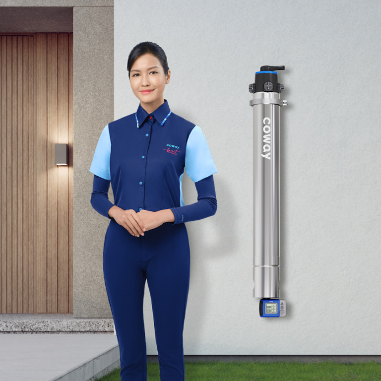 Coway Heart Service - Outdoor Water Filter Protected by Complimentary Care Service