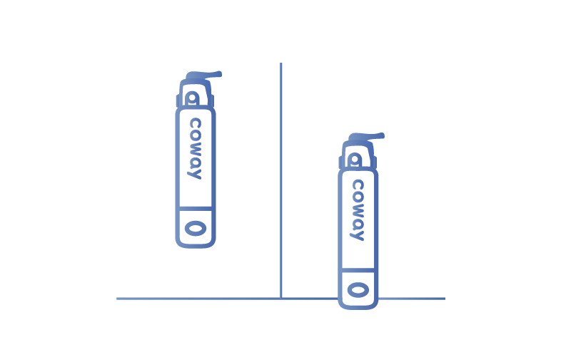 Coway Outdoor Filter with Two Way Installation Options