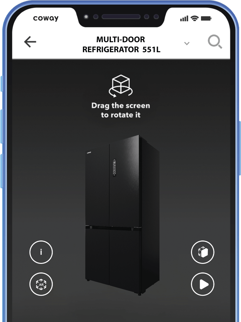 Coway AR - Mobile Application