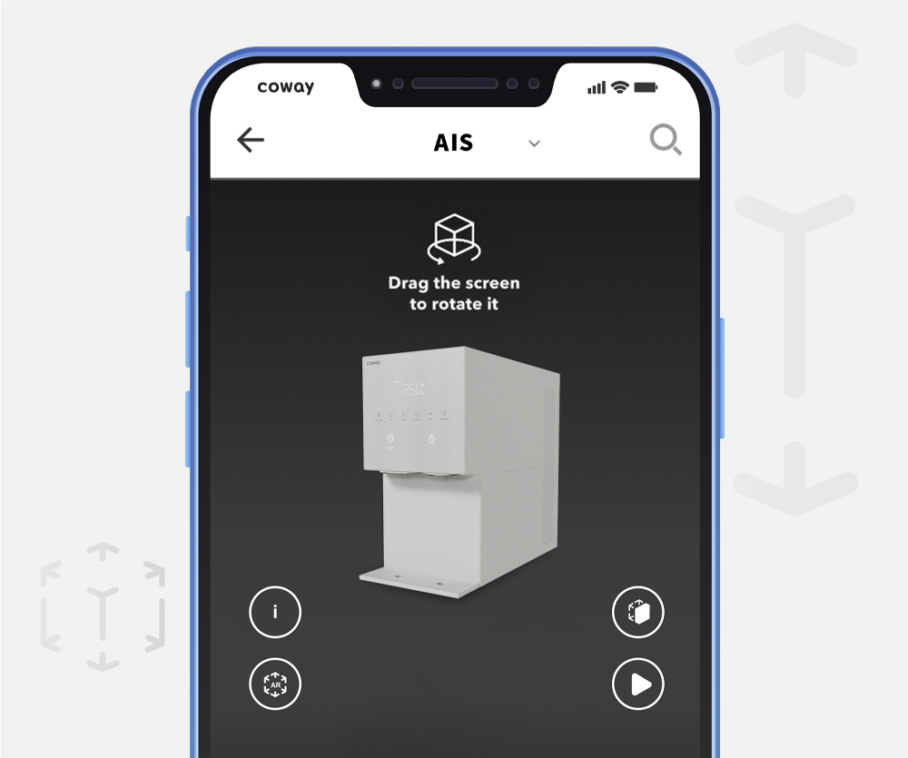 Coway AR - Mobile Application