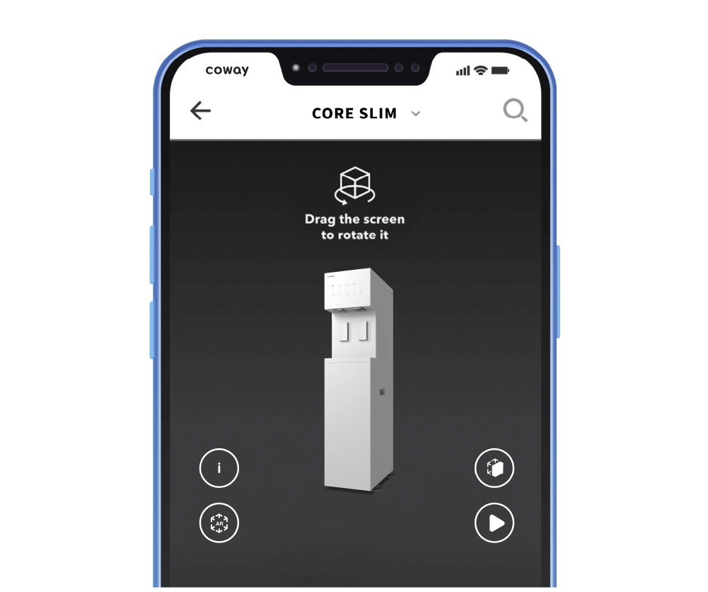 Coway AR - Mobile Application