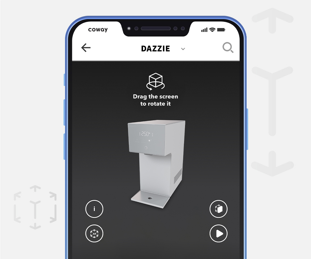 Coway AR - Mobile Application