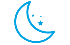 Coway Petit Power-Saving Night Mode Icon Coway Petit Power-Saving Night Mode Icon