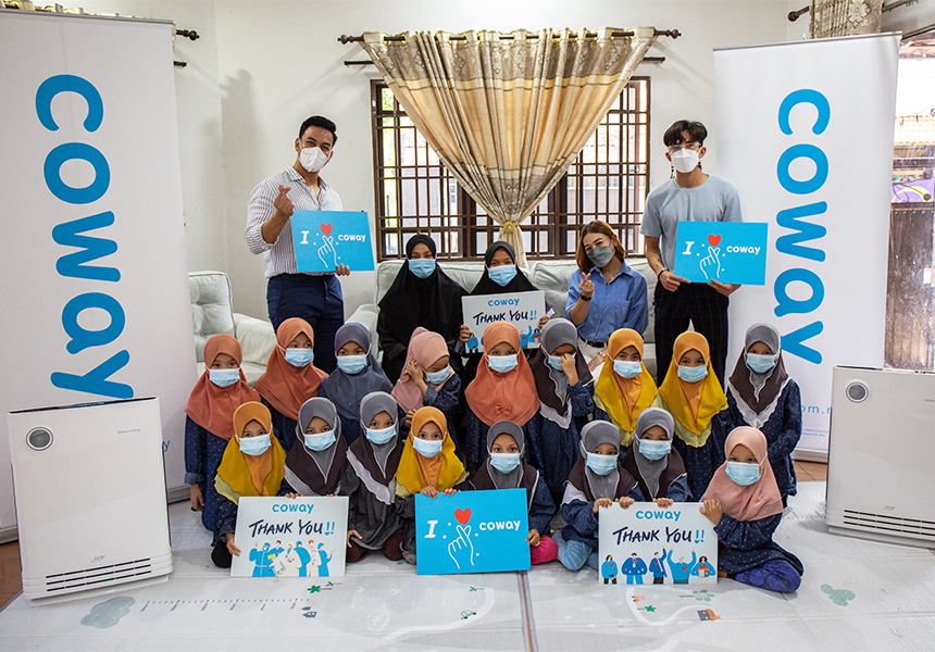 Coway Donated To Pertubuhan Kebajikan Dan Pendidikan Cahaya Kasih