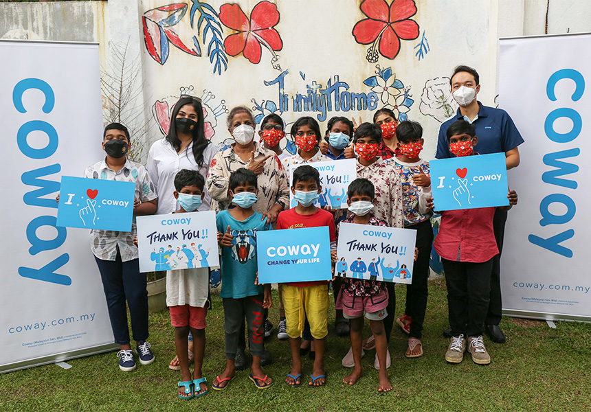 Coway Donated To Trinity Children’s Home