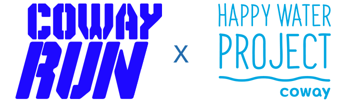 cowayrun x happy water project