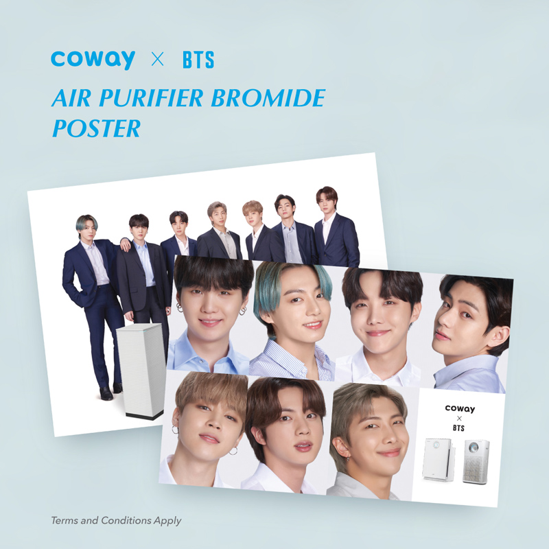 Coway BTS Bromide Giveaway Campaign