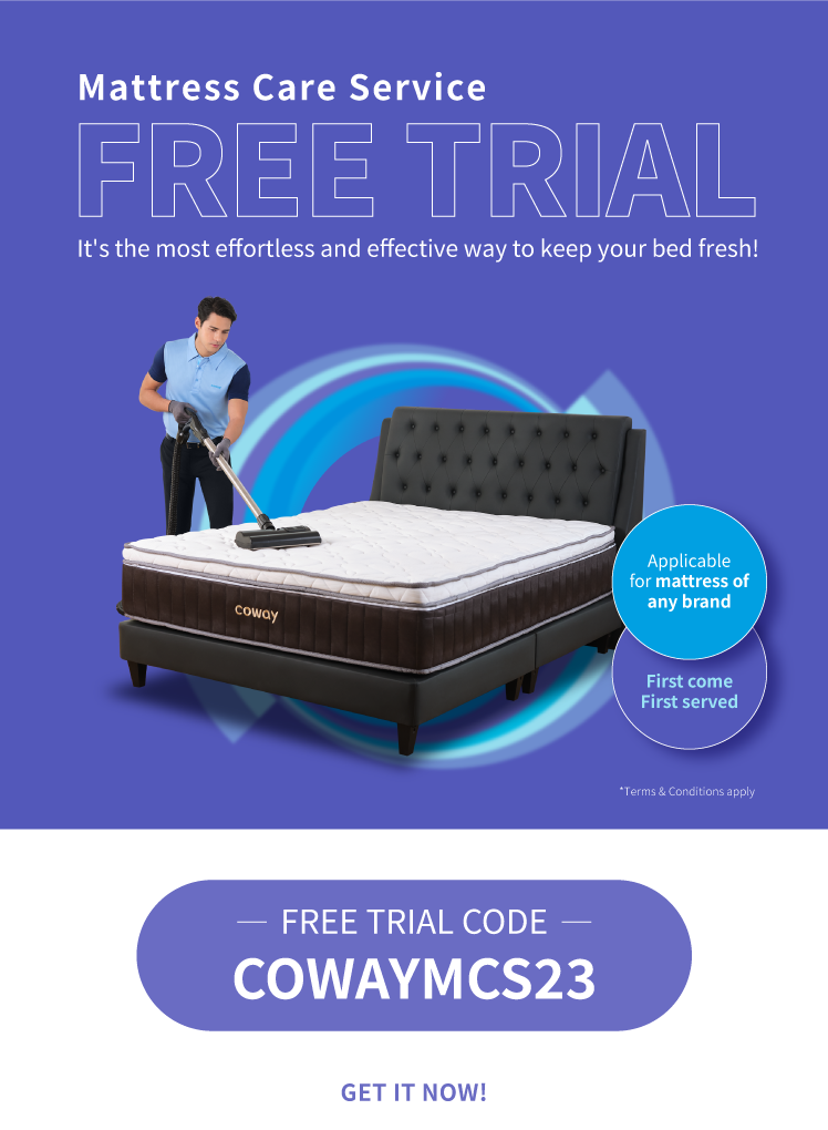 Coway Mattress Care Service - Free Trial Campaign