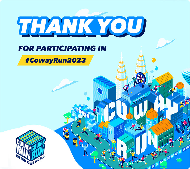 Coway Run 2023 - Thank You For Your Participation