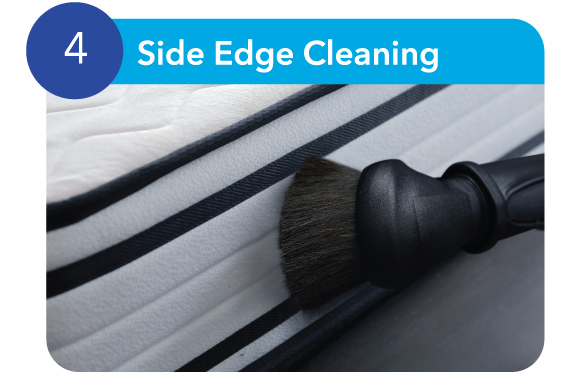 Bed Side Edge Cleaning - Coway Mattress Care Service