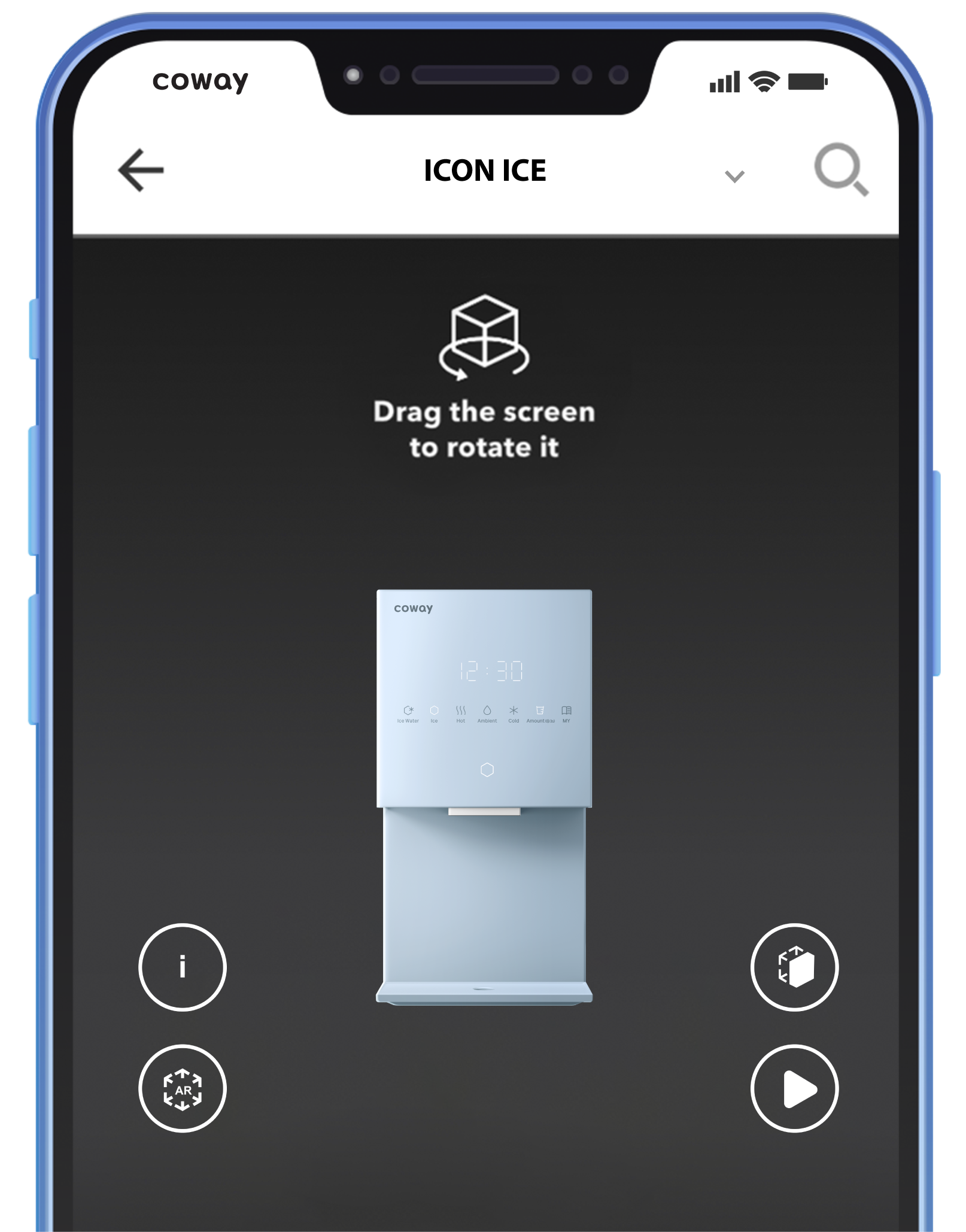 Coway AR - Mobile Application